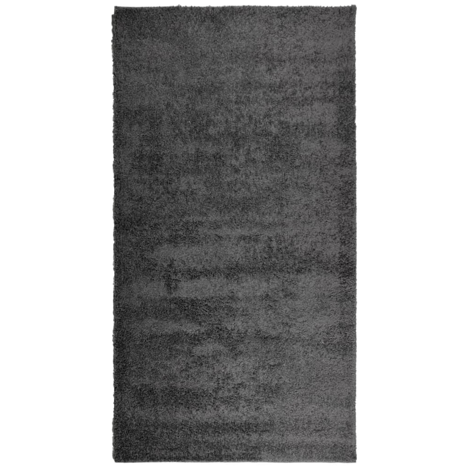 vidaXL Teppich Shaggy Hochflor Modern Anthrazit 80x150 Cm 1954666 günstig online kaufen