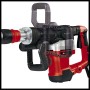 Einhell Abbruchhammer TE-DH 32, 1500 W, im roten Design. Inklusive praktischem Transportkoffer.