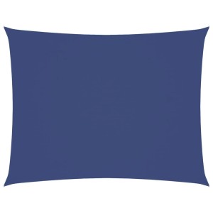 vidaXL Sonnensegel Oxford-Gewebe Rechteckig 6x8 m Blau 135553