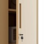 Jan Nowak Abschließbarer Mehrzweckschrank Dawid 185 x 90 x 45 cm Fresh Style Beige_8