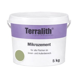 Terralith Mikrozement Fix & Fertig LFC0532 Hellolivgrün 5kg Grob 4,25qm