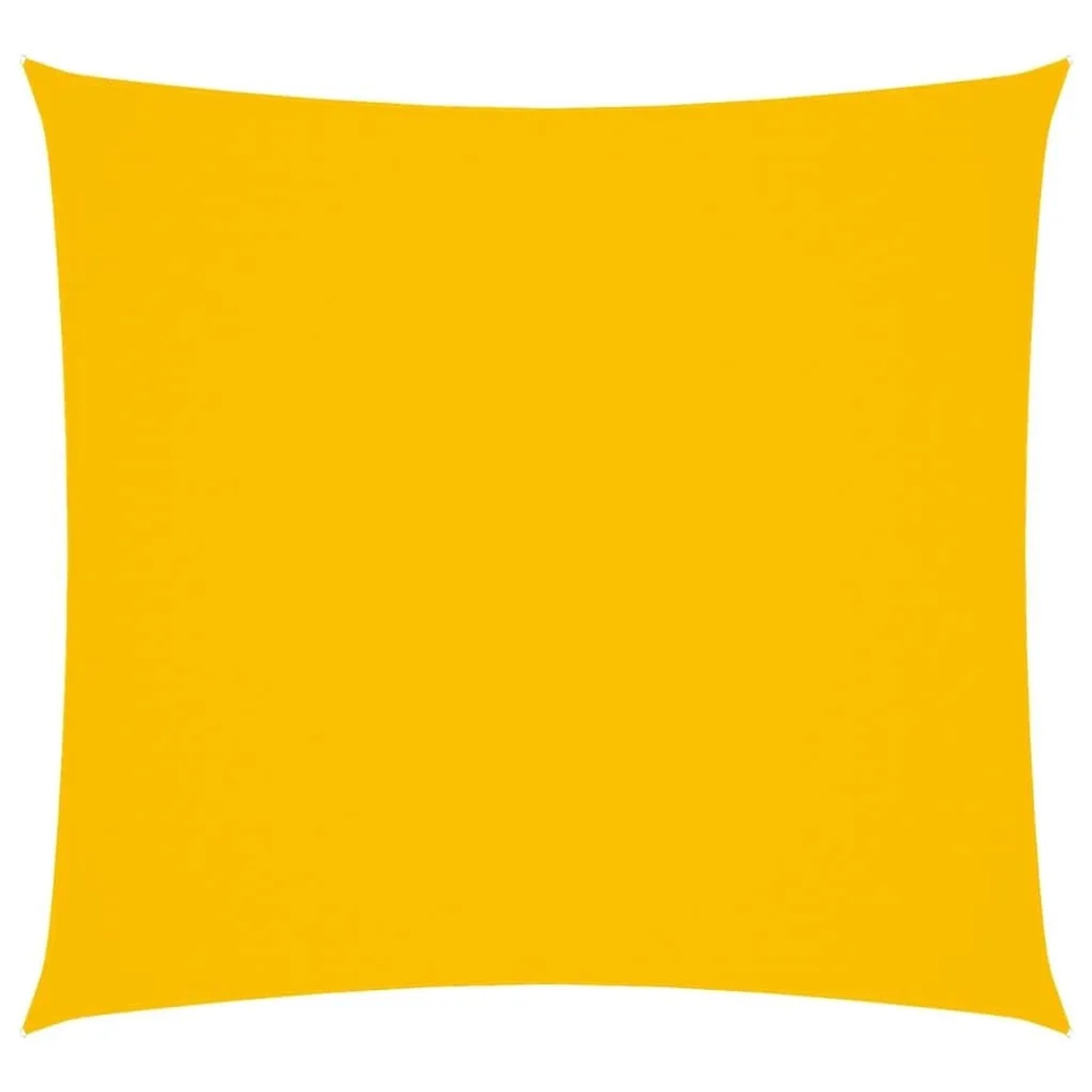Furnicato Sonnensegel Oxford Gewebe Quadratisch 7x7 M Gelb
