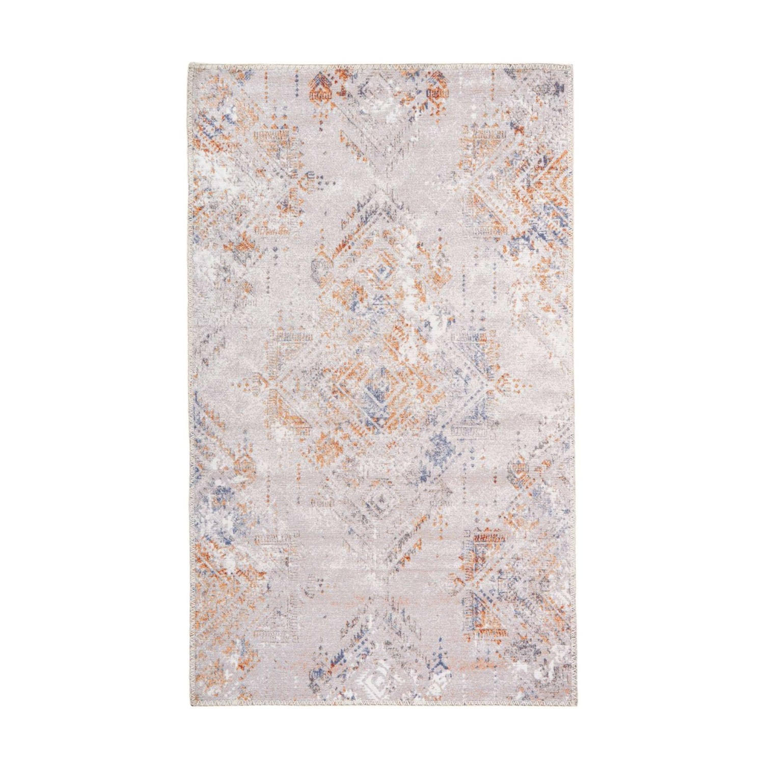 MeGusta Flachflor Teppich Modern Creme Bedruckter FlachflorTeppich 200 x 29 günstig online kaufen