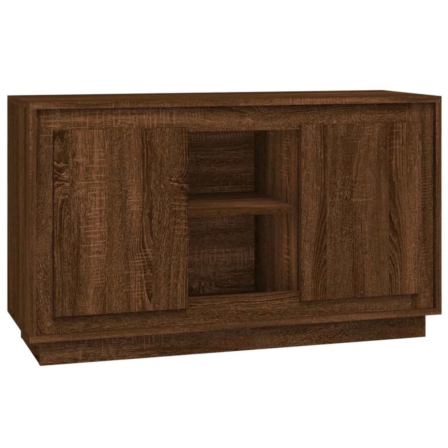 vidaXL Sideboard Braun Eichen-Optik 102x35x60 cm Holzwerkstoff 831884