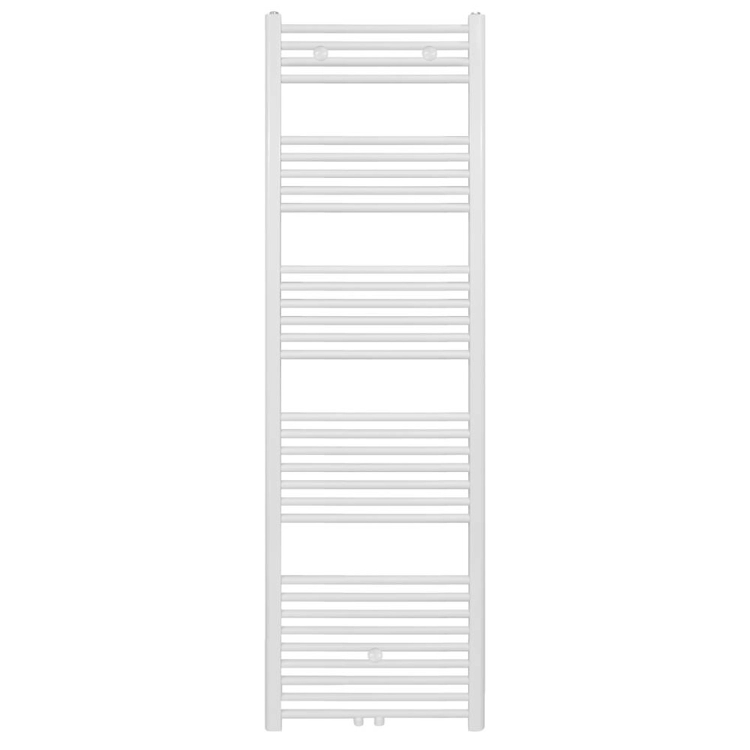Belrad Badheizkörper Mittelanschluss Weiß 1800 X 400 HxB 699W günstig online kaufen
