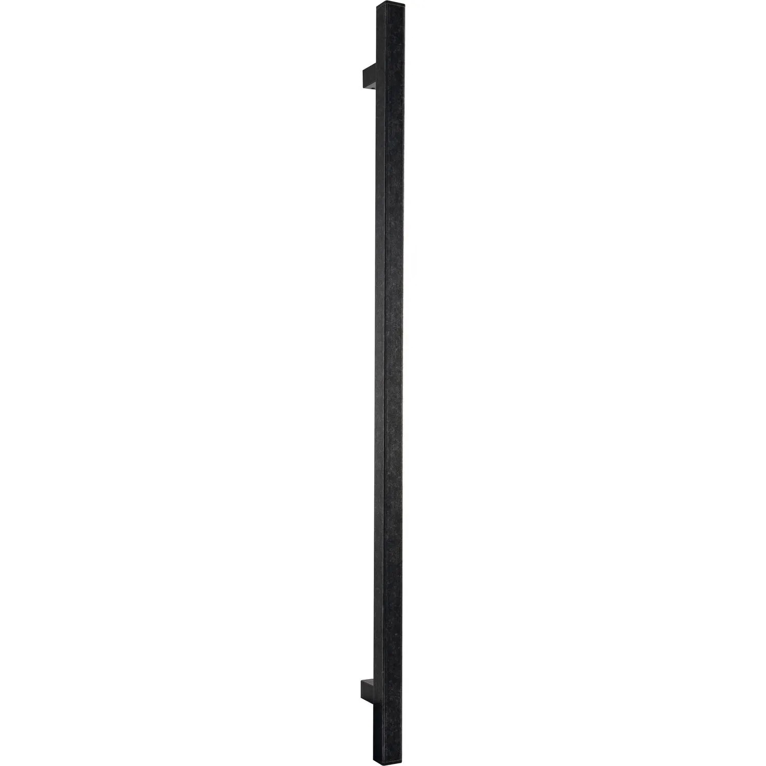 Halcö Stoßgriff Ht 30x30x500 mm Stahl Verzinkt Schwarz Passiviert