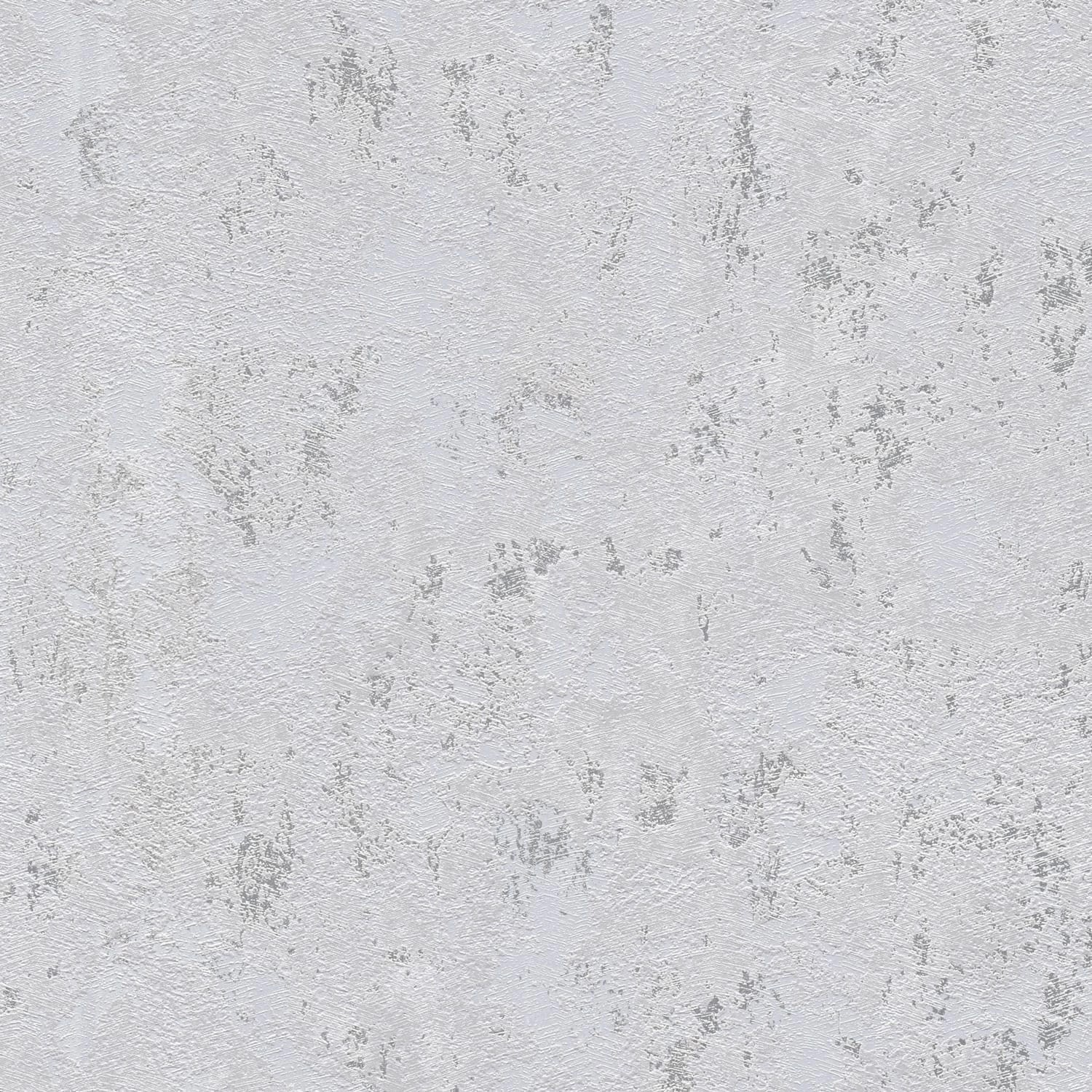 PROFHOME 393872-GU Spachtel Putz Tapete Struktur Metallic Grau Silber 0,53 günstig online kaufen