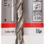 Bosch Metallbohrer Pro HSS-G, 8mm, im Blister. Spiralbohrer für Stahl, Guss und Kunststoffe.