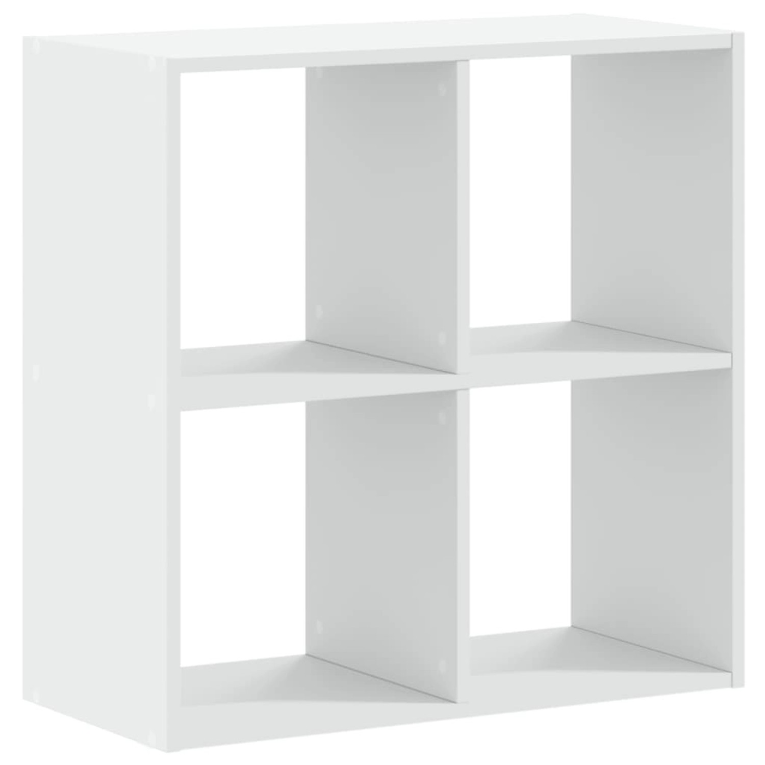 vidaXL Bücherregal Bücherregal Standregal Bodenregal Weiß 68,5x32x68,5 cm S günstig online kaufen