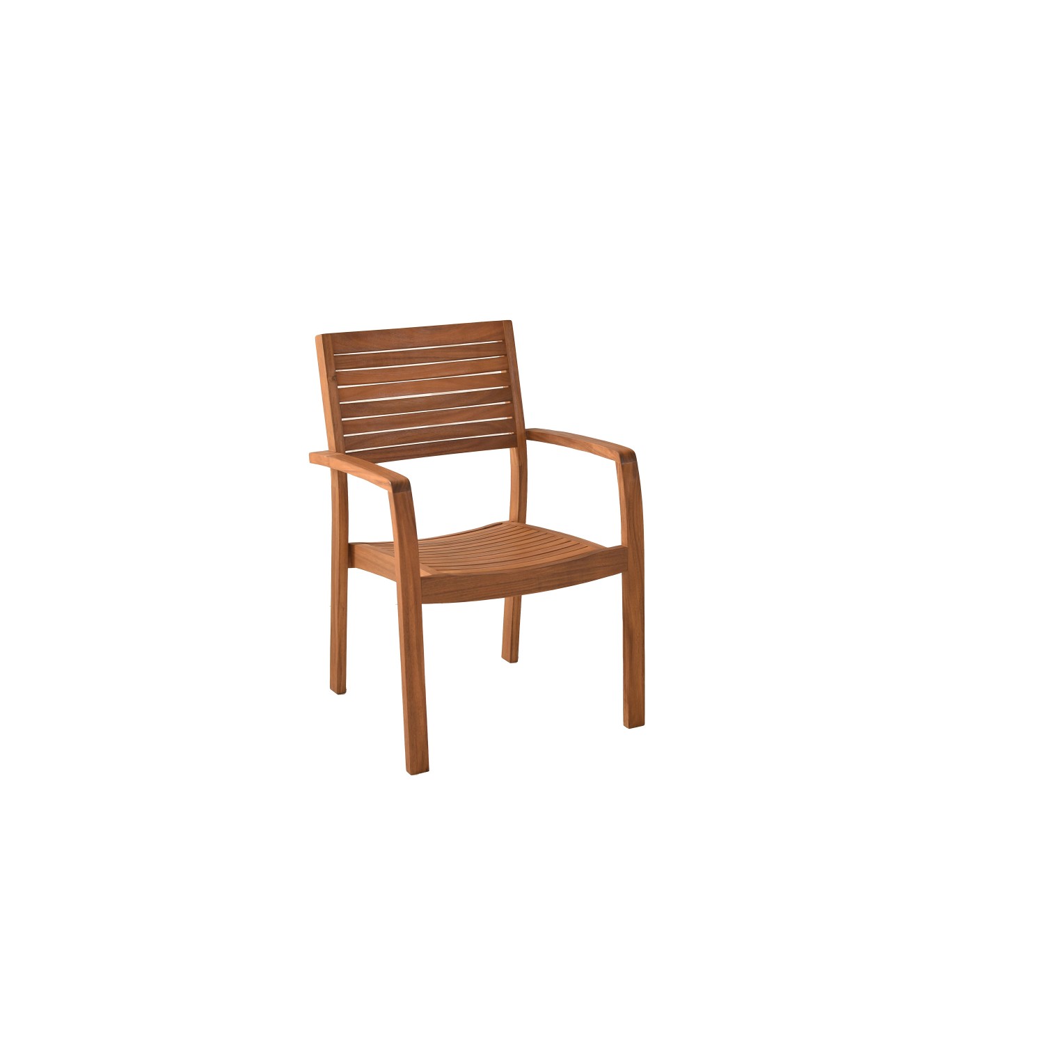 Merxx Batavia Stapelsessel aus Akazienholz für Gartenmöbel-Set