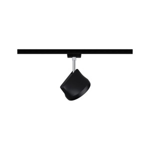 Paulmann URail LED-Spot Arena, schwarz matt/Chrom, 14W, dimmbar, für Schienensysteme.