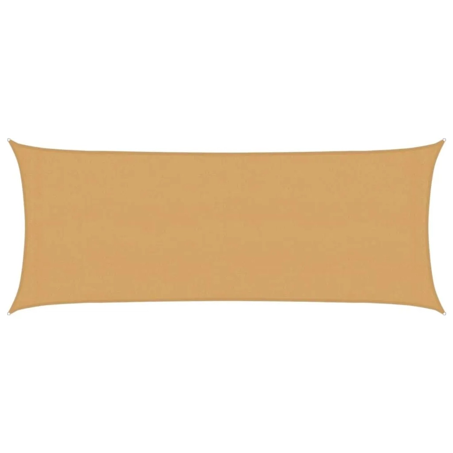vidaXL Sonnensegel 160 g/m² Rechteckig Sandfarben 2x4,5 m HDPE 4002032