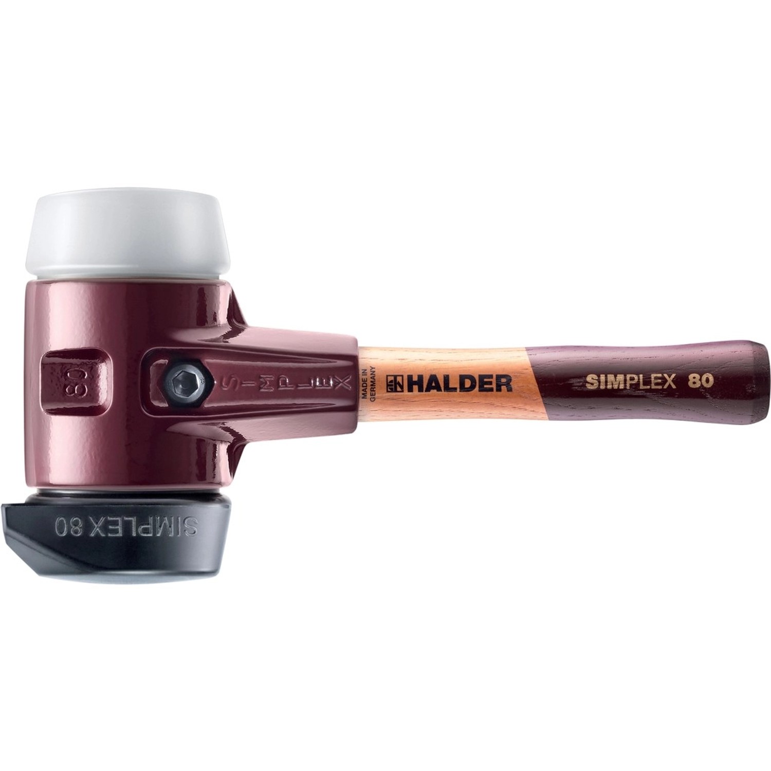 Halder Simplex Schonhammer Ø 80 mm Gummi   Superplastik mit Standfuß Extra günstig online kaufen