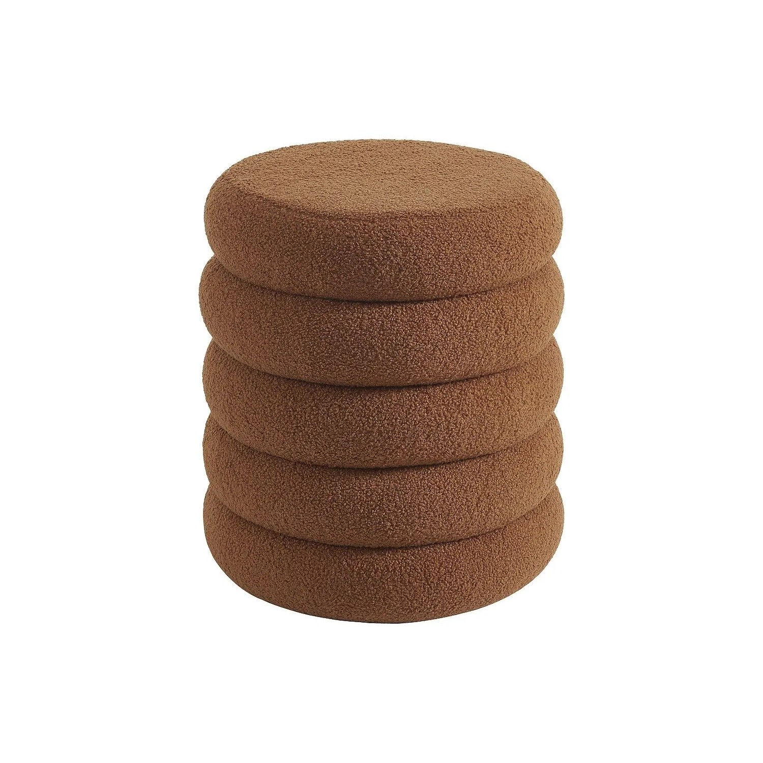 Vente-unique Sitzhocker Ecambi Terracotta 40 cm