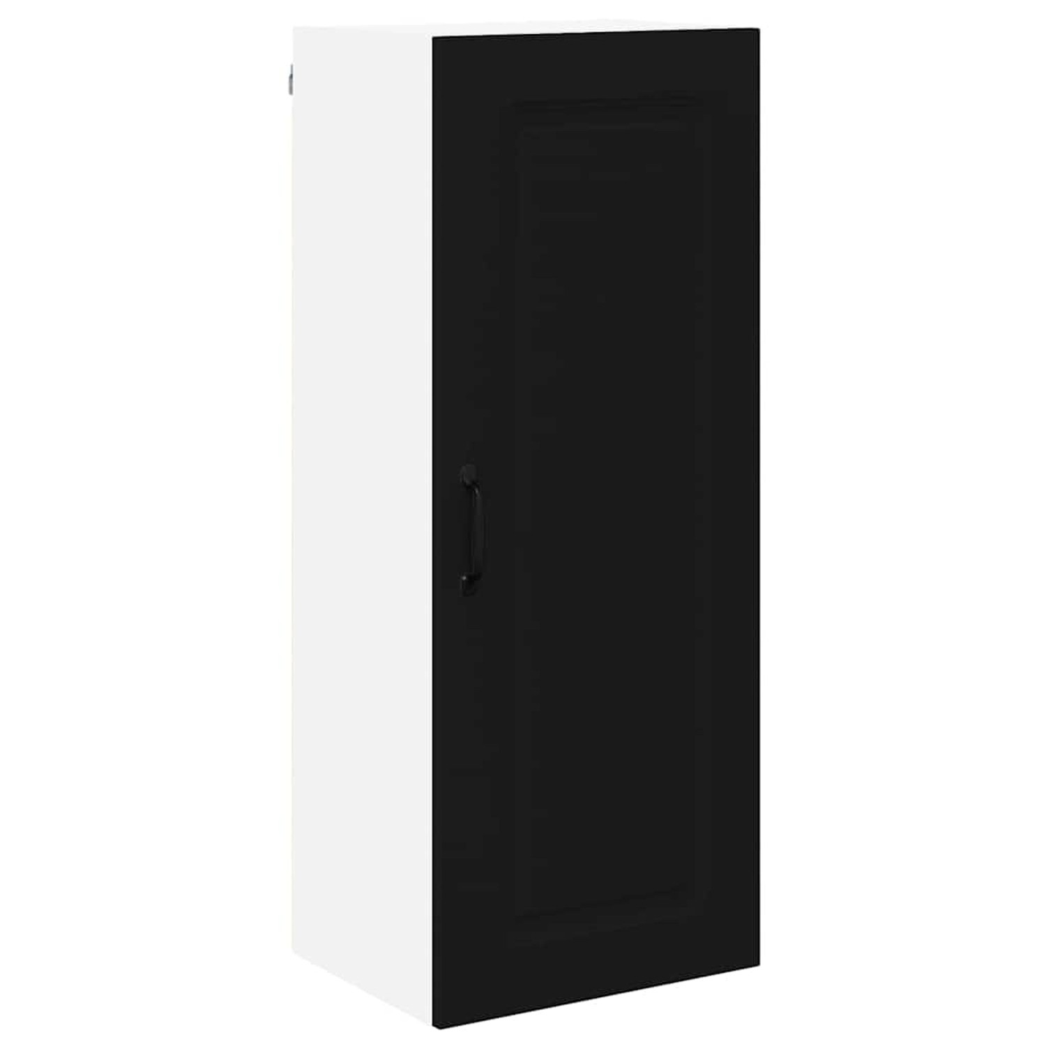 vidaXL Küchenwandschrank Schwarz 40 x 31 x 100 cm Holzwerkstoff 884765 günstig online kaufen