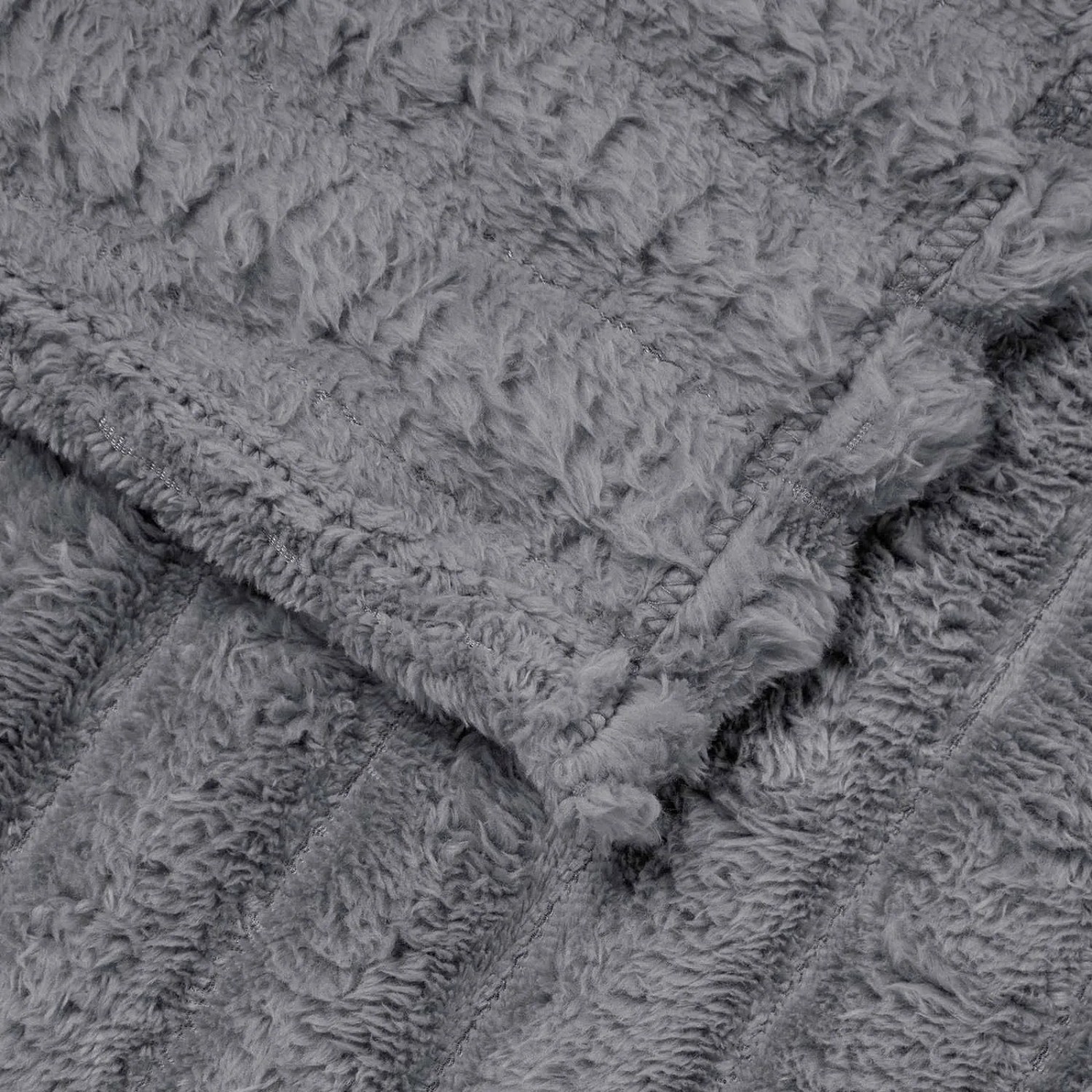 vidaXL Überwurfdecke Dunkelgrau 200 x 150 cm Fleece 42016830_5