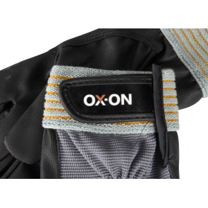 OX-ON Handschuh Extreme Supreme 4602, schwarz-grau, Größe 09, Detailansicht.