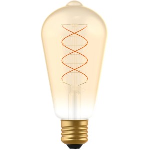 E27 LED-Leuchtmittel ST64, 4W, extra warmweiß, dimmbar.