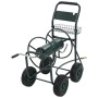vidaXL Gartenschlauchwagen mit Schlauchanschluss 75 m Stahl 143777