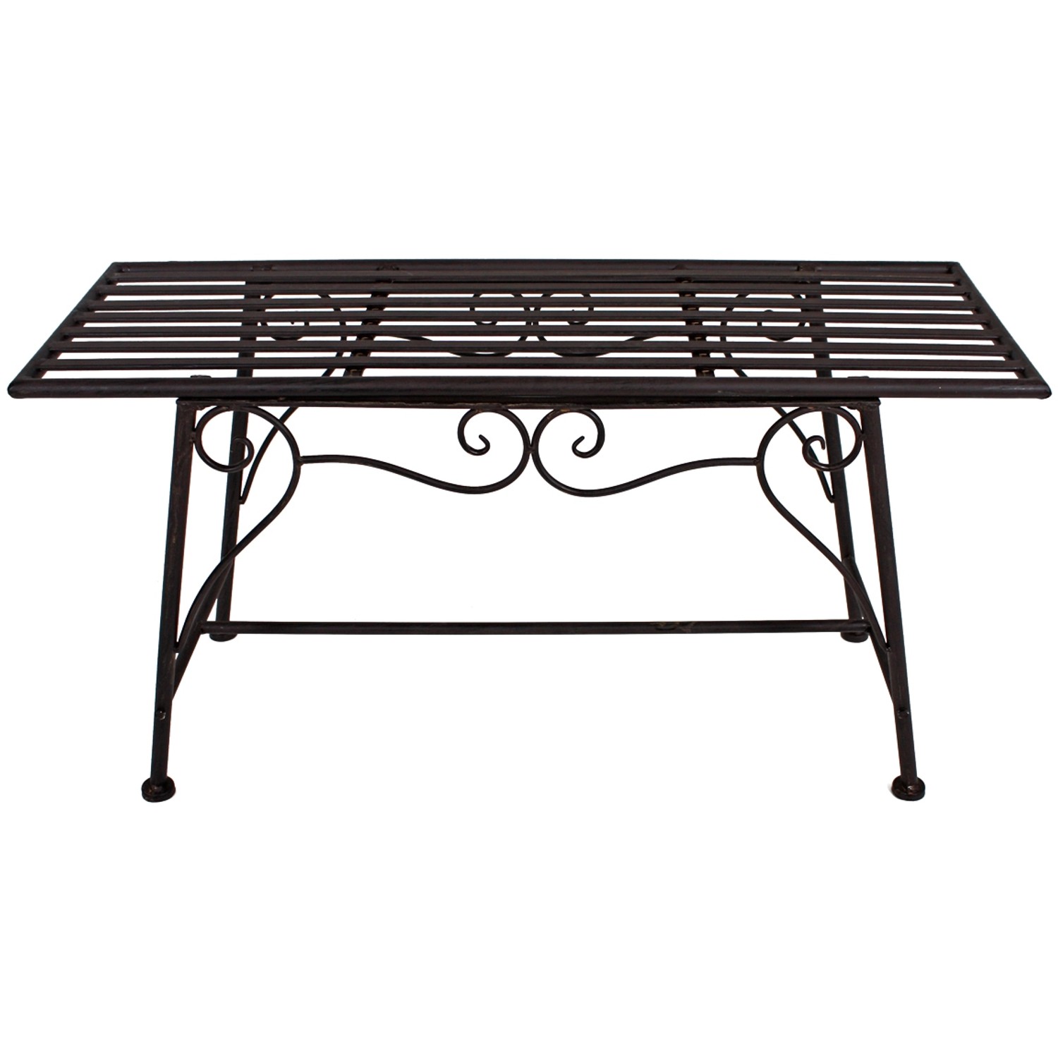 Garden Pleasure Blumenbank Lorin 27 cm x 45 cm x 83 cm SchwarzBraun