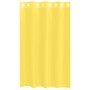 Gelbe Voile Vorhänge aus Polyester mit Ösen, halbtransparent, für Fenster. Modern und lichtdurchlässig.
