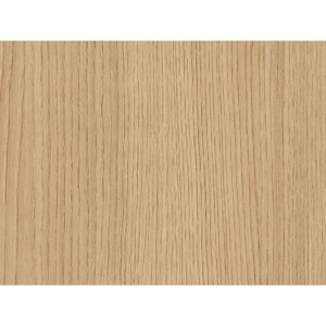 Helle Eiche-Nachbildung Summerfield mit vertikaler Holzmaserung für Impuls Küchenzeile. Realistische Holzoptik.