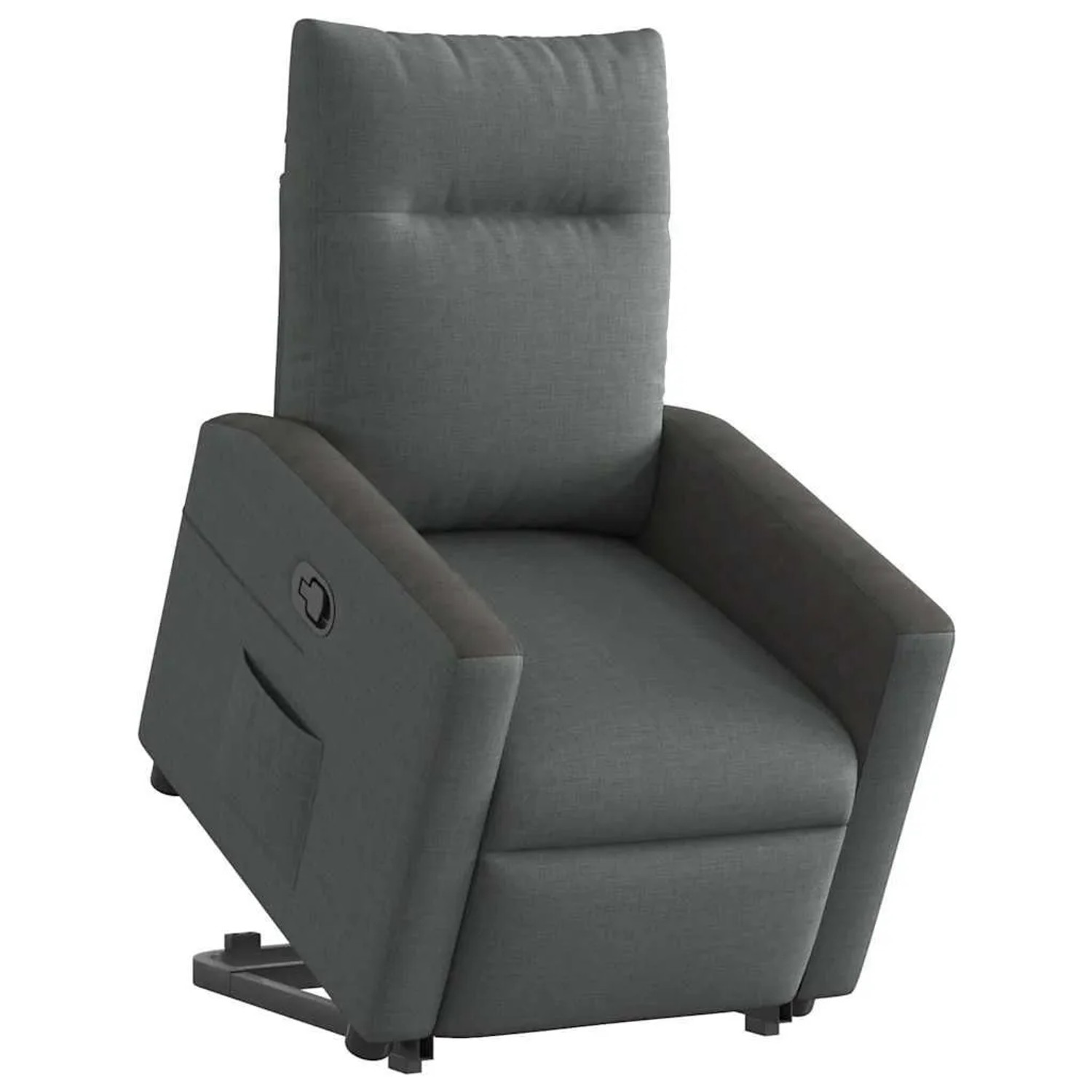 vidaXL Relaxsessel mit Aufstehhilfe Dunkelgrau Stoff 3324053 günstig online kaufen