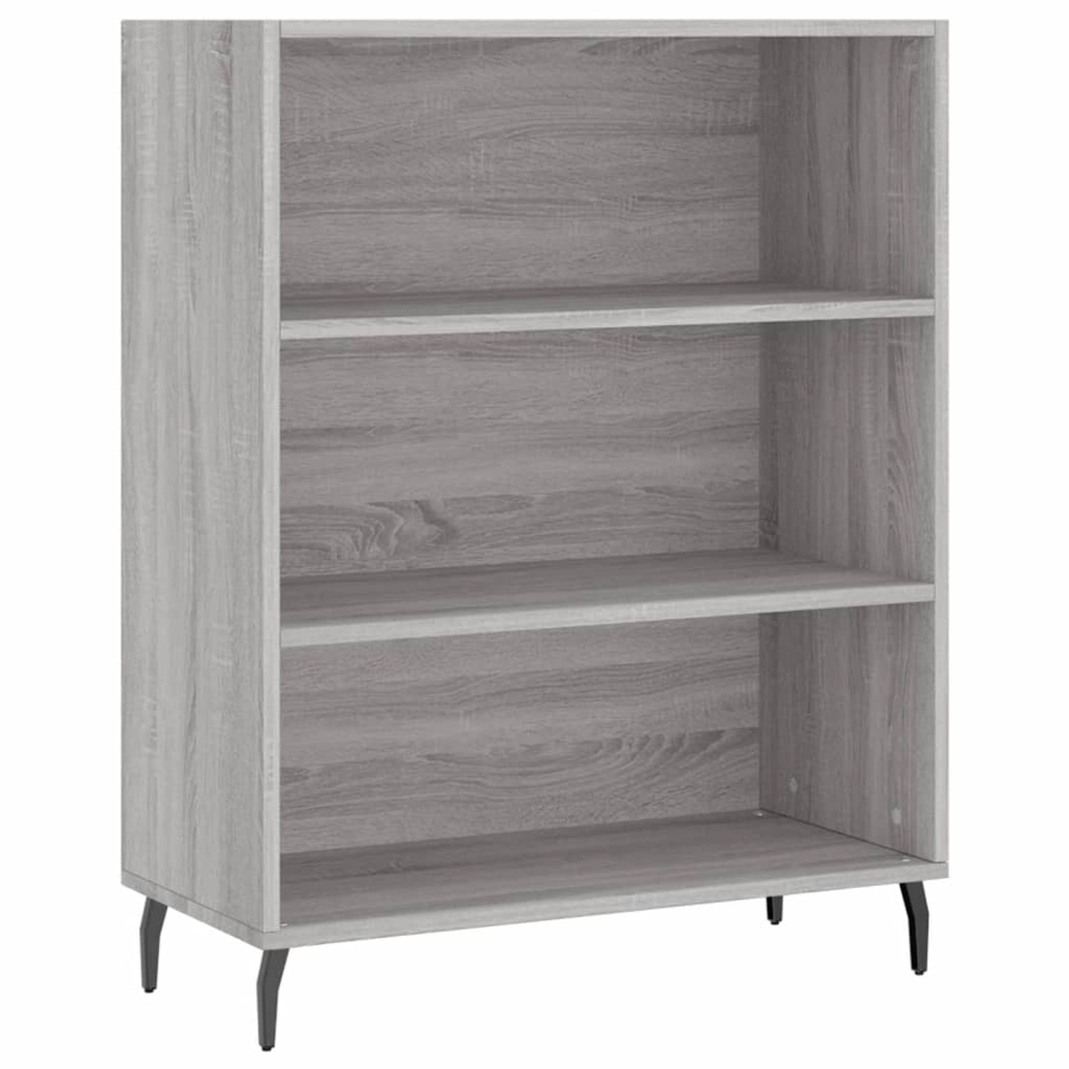 vidaXL Regalschrank Grau Sonoma 69,5x32,5x90 cm Holzwerkstoff 828386 günstig online kaufen