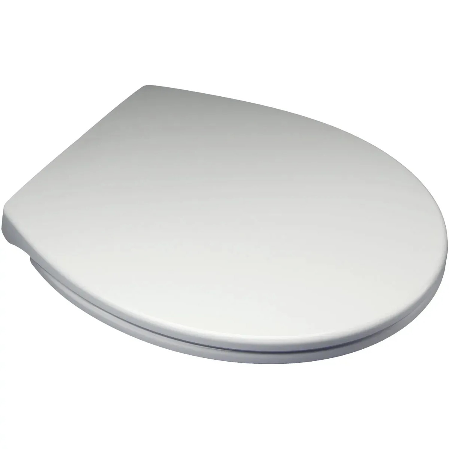 Euroshowers WC Sitz PP One Soft Close Abnehmbar Weiß Reinigungsleicht