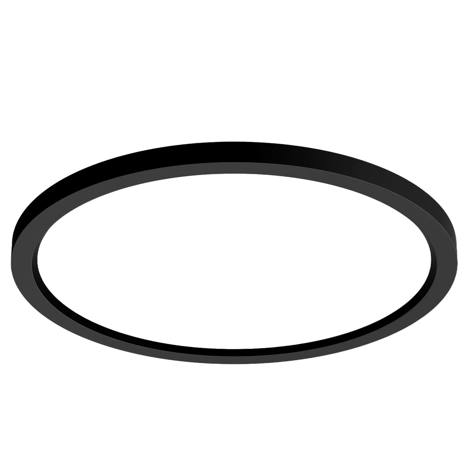 Philips Hue LED-Panelleuchte Aurelle White Ambiance Ø 39,5 cm Schwarz