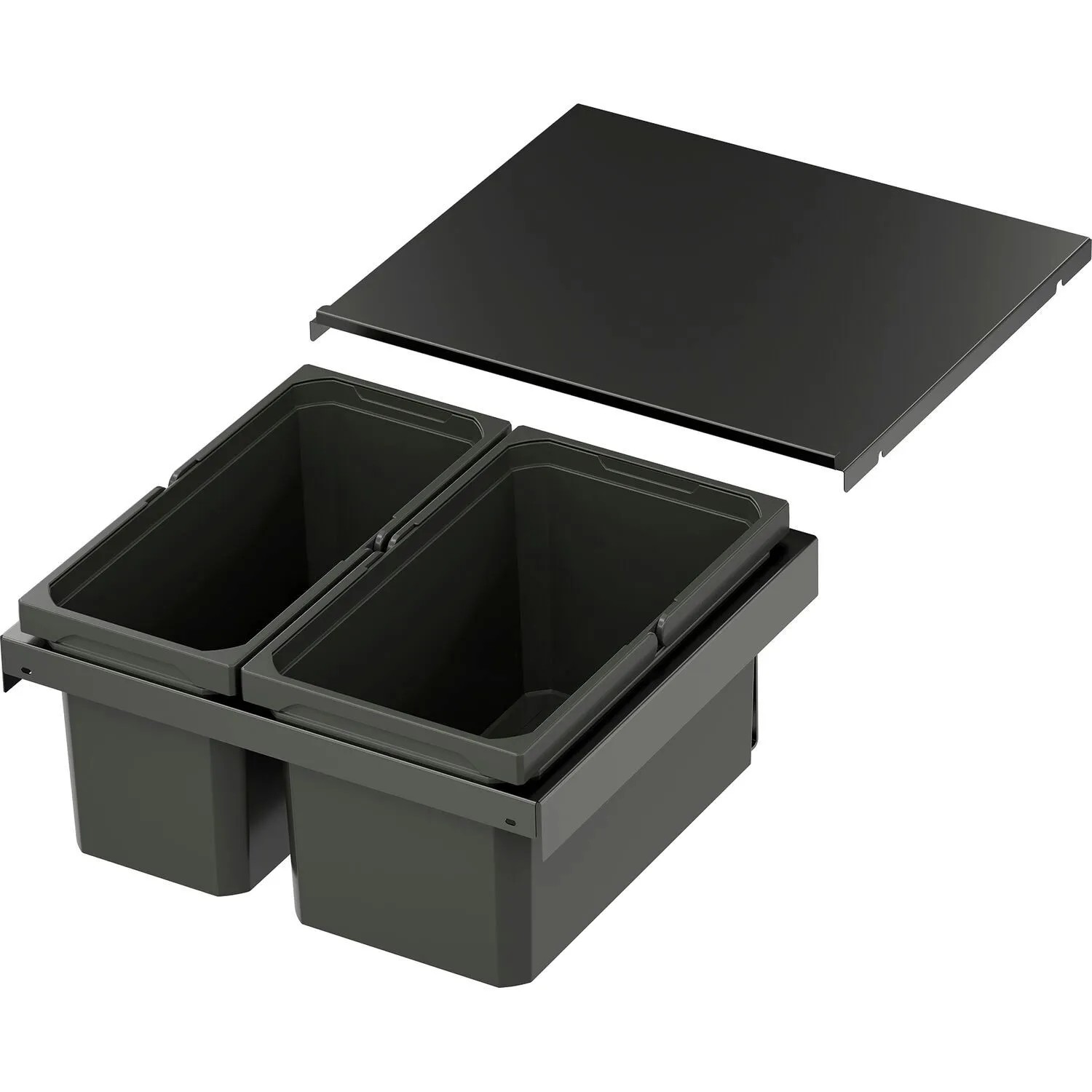 Vauth-Sagel Abfalltrennsystem Envi Flex Xs-216 Korpusbreite 500 mm 1x13, 1x10, Lava