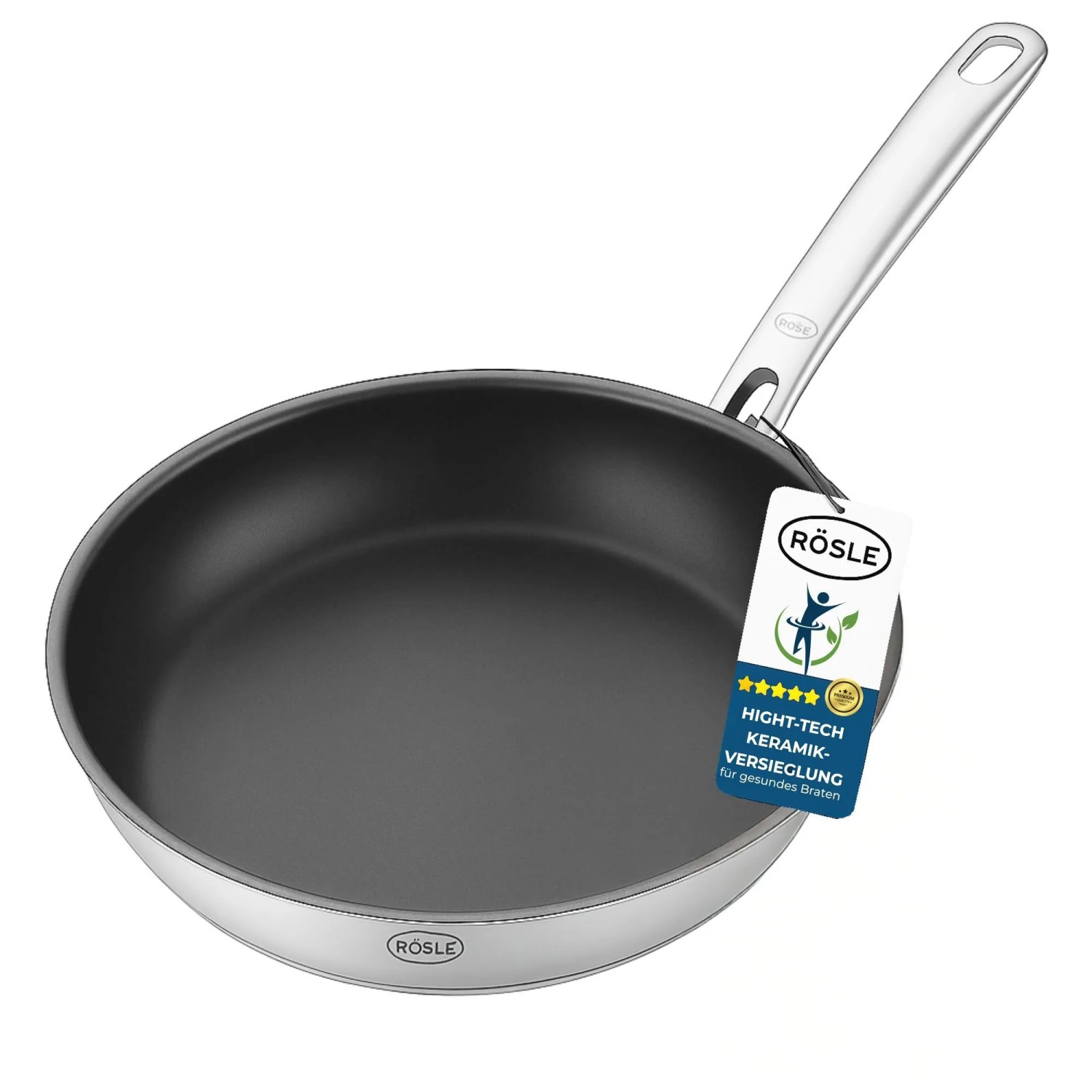 Rösle Elegance ProCera Bratpfanne Ø 28 cm Keramikversiegelung