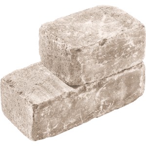 Diephaus Mauerstein Collo Muschelkalk, 42x21x14 cm, gestapelt. Mauersteine für Garten- und Landschaftsbau.