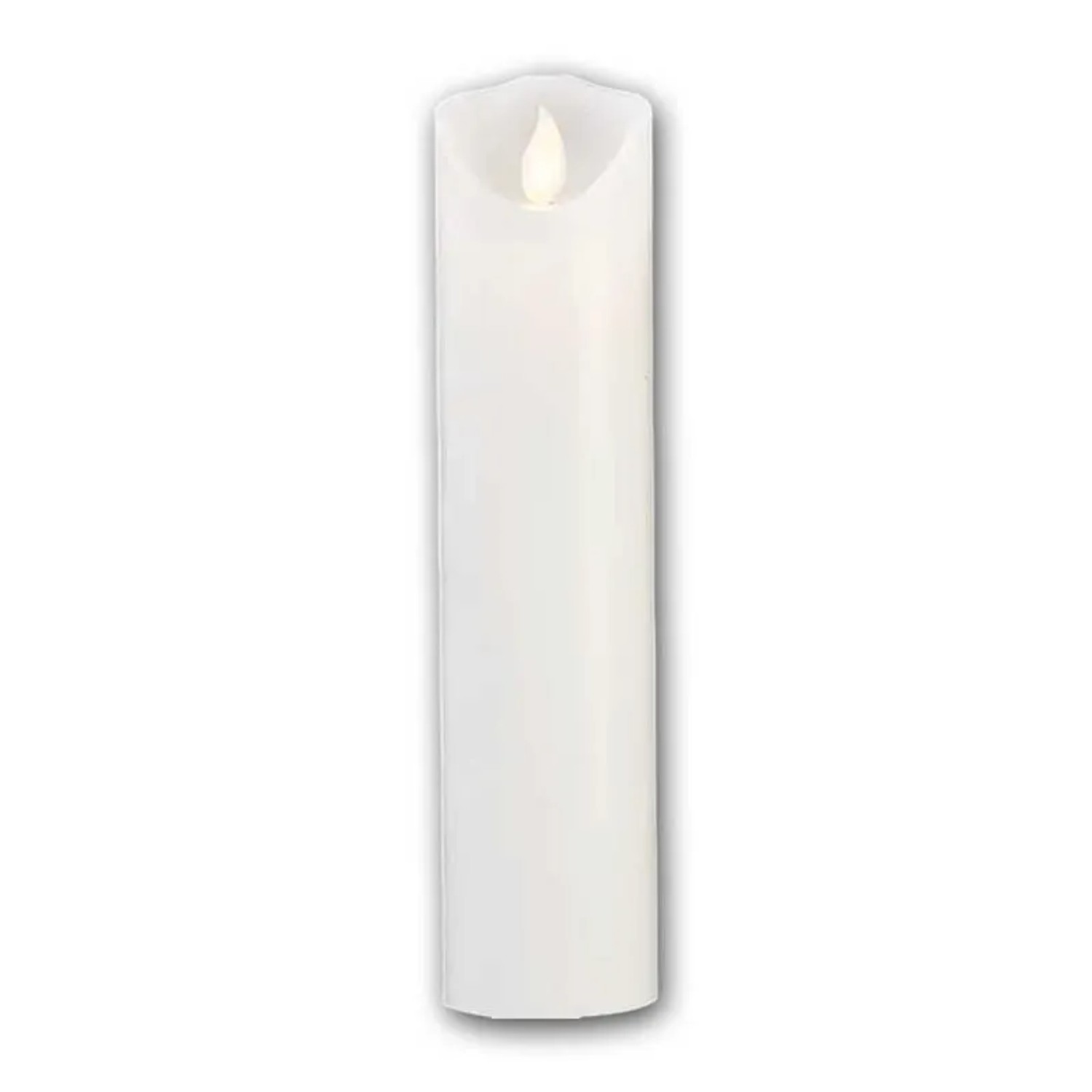 Star Trading LED Stabkerze 20cm M-Twinkle mit Timer Echtwachs