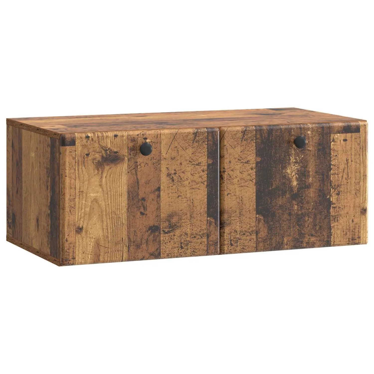 vidaXL Wandmontierter TV-Schrank Altholz 78,5 x 41 x 30 cm 899203