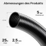 Wiltec Luisiana Om/I 25M Druck- Und Saugschlauch Ø25Mm 250G/M Pumpenschlauch_3