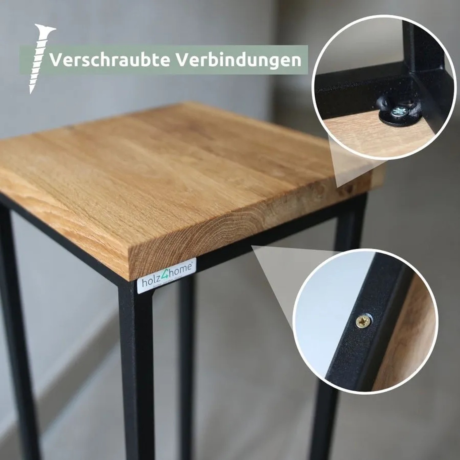 holz4home Blumenständer Eiche Natur Geölt 70 cm kaufen bei OBI