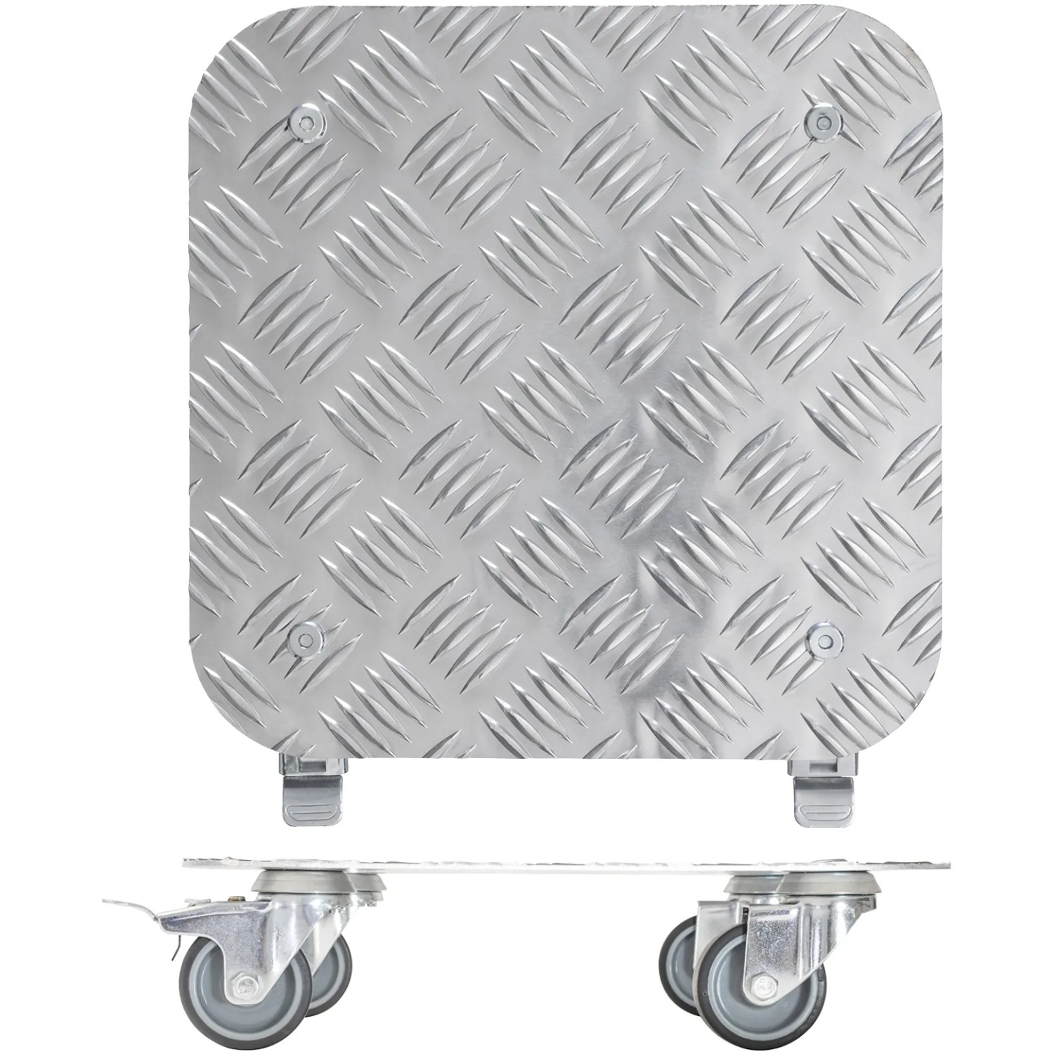 Wagner Multi Roller Alaska mit Riffelblech, Tragkraft 100kg, 290x290mm.