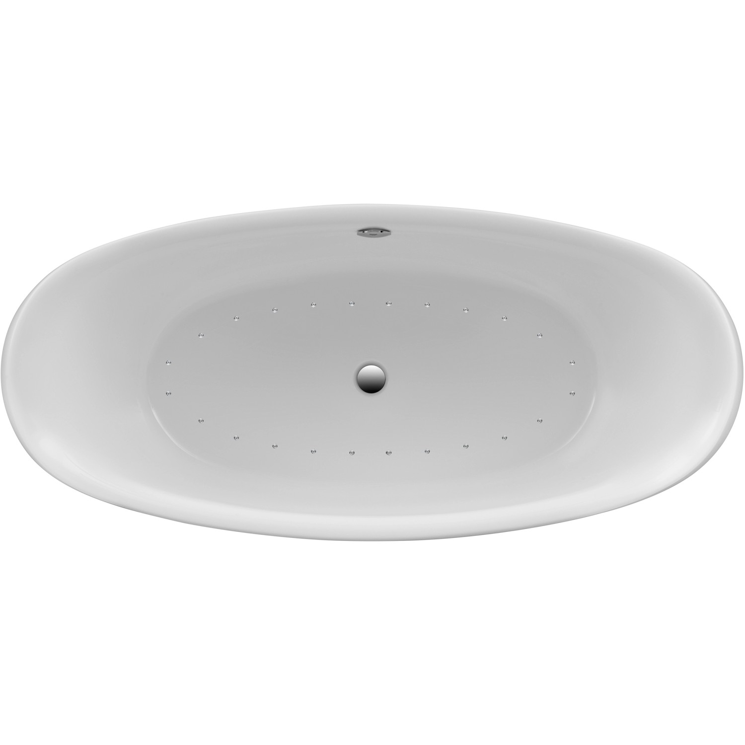 Ottofond Whirlpool Ventura Komfort-Silentsystem 180,5 cm x 83,5 cm Weiß günstig online kaufen