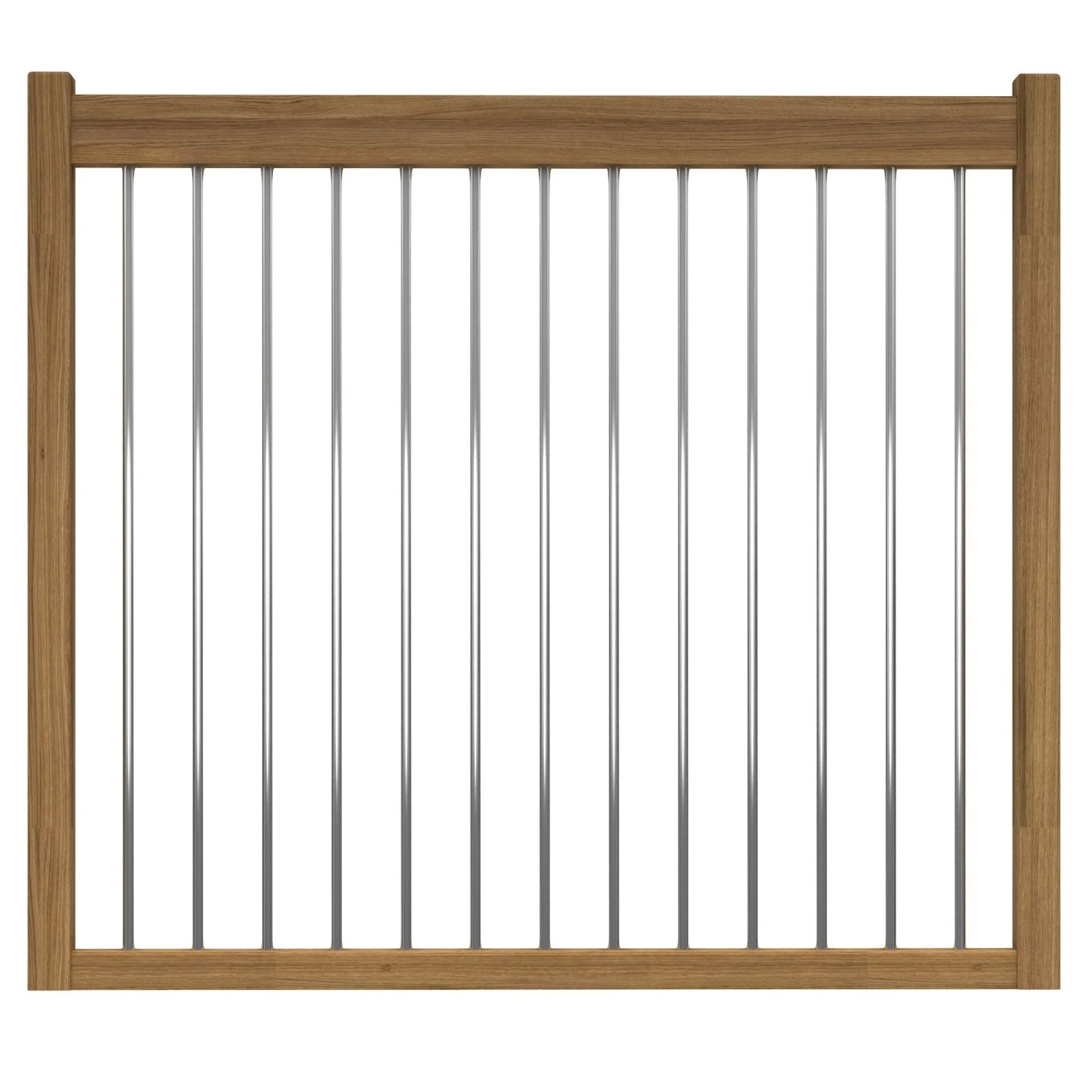 Dolle Brüstungsgeländer zu Raumspartreppe Lyon Eiche Metallstäbe 1 m FSC® günstig online kaufen