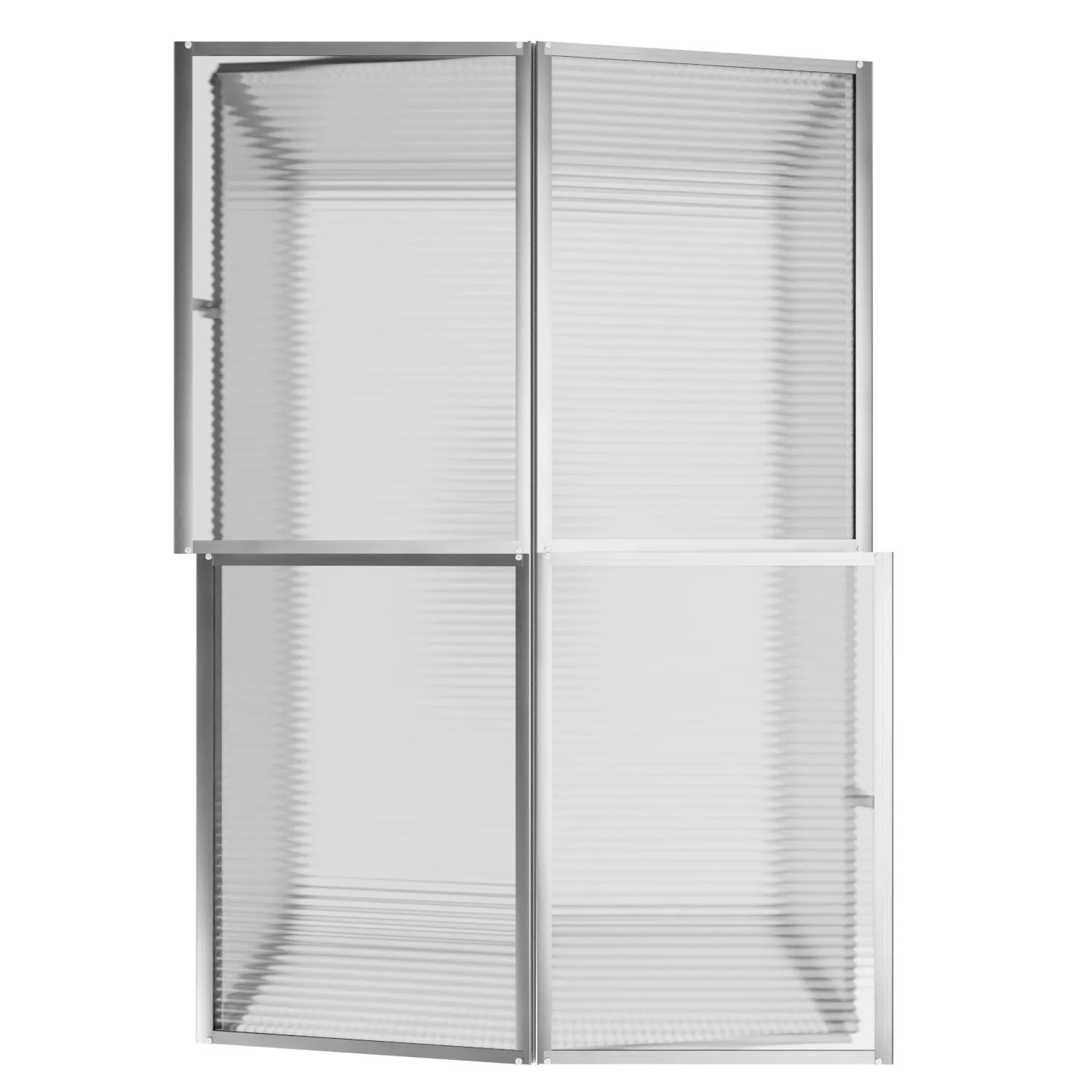 Garmio Mini-Frühbeet mit Dachfenster, UV-Schutz, Alu-Rahmen.
