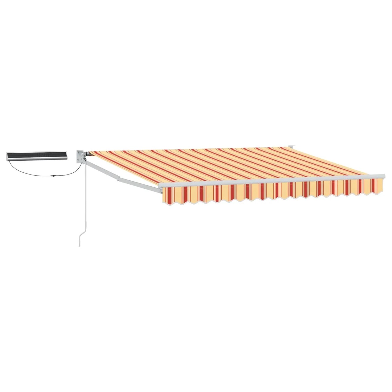 vidaXL Elektrische Ausziehbare Markise Mehrfarbig 3 x 2,5 m 3419938