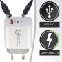 SOTECH USB A USB C Netzteil 20W Quick Charge 3 Weiß_2