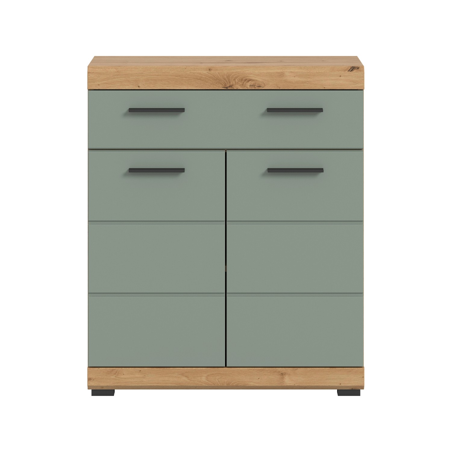 Standschrank 74 cm x 88 cm x 31 cm Front Salbei FSC® günstig online kaufen