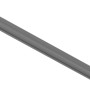 Graue Ersatzdichtung für Varro Badewannenaufsatz, 1393mm lang.