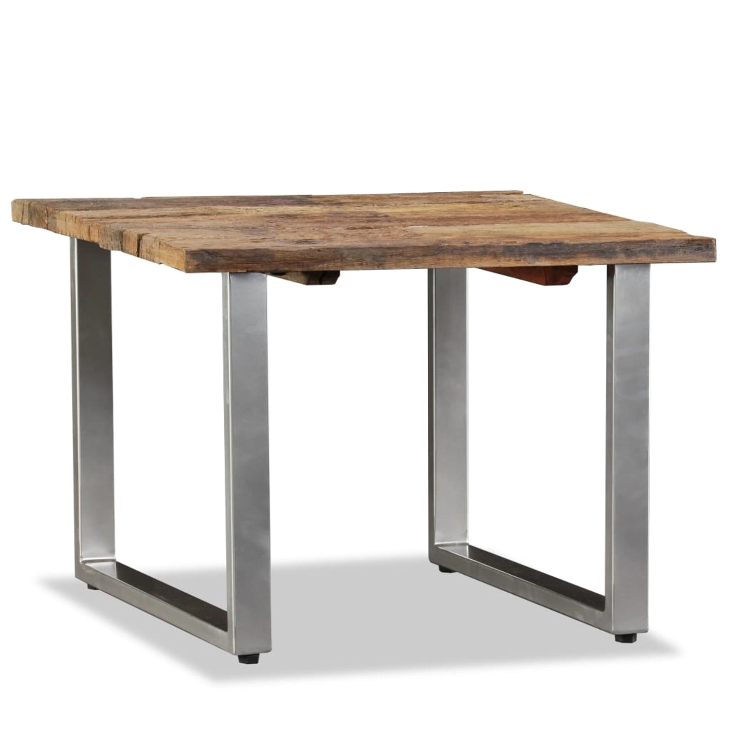 vidaXL Couchtisch Altholz Massiv 55x55x40 cm 244587