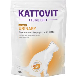 Kattovit Urinary Huhn, 400g Spezialfutter für Katzen mit Harnwegsproblemen.