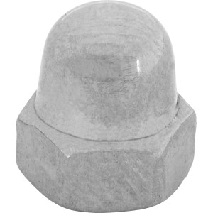 Hutmutter M5 8 mm Edelstahl A2 8 Stück