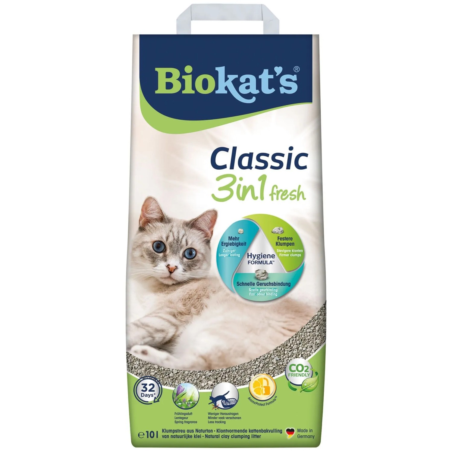 Biokat's Classic Fresh Katzenstreu Klumpstreu 10,