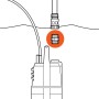Gardena Pumpen-Anschlussstück 33,3 mm (G 1) für einfache Verbindung von Pumpe und Schlauch.